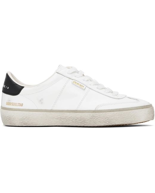 Golden Goose Deluxe Brand Black Soul Star Sneakers for men