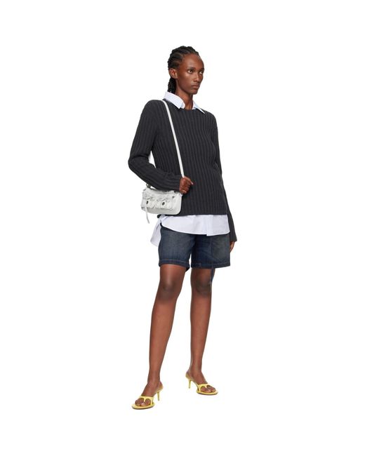 Acne Metallic Multipocket Micro Bag