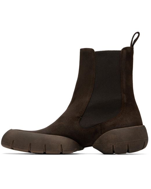 DIESEL Black D-Mathieu Suede Chelsea Boots for men