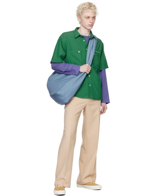 Stockholm (Surfboard) Club Blue & Green Ripstop Beach Tote