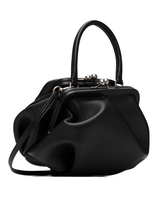 Marc Jacobs Black Wave Kisslock Bag