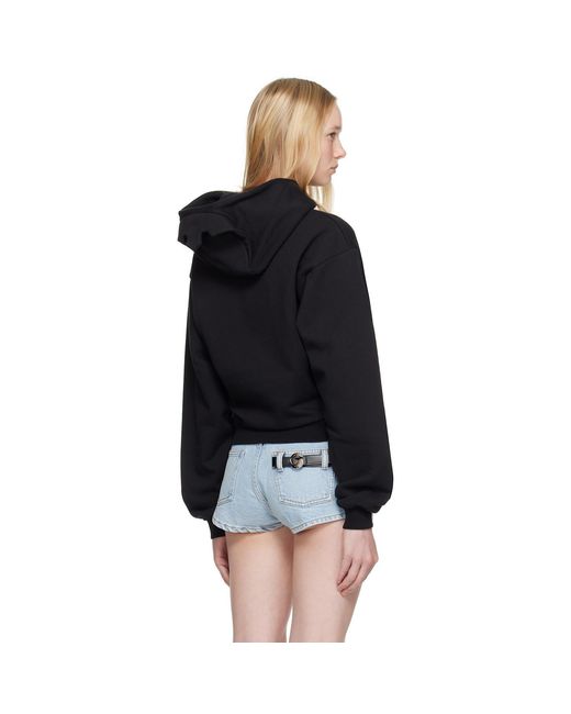 Coperni Black Disney Crown Hoodie