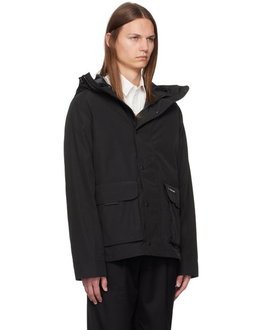 Canada Goose Black Lockeport Jacket for men
