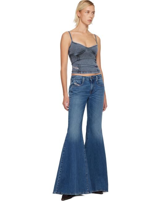 Haut Ony Bleu Marine DIESEL en coloris Blue