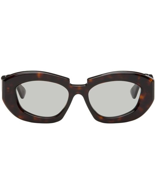 Kuboraum Black Tortoiseshell X23 Sunglasses for men
