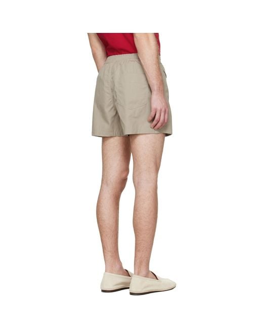 A.P.C. Natural Axel Shorts for men