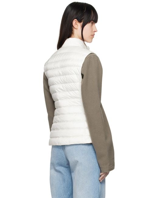 Moncler ホワイト Igens ダウンベスト Black