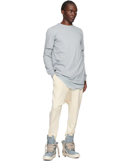 メンズ Rick Owens ブルー Porterville Level 長袖tシャツ ブラック | Lyst