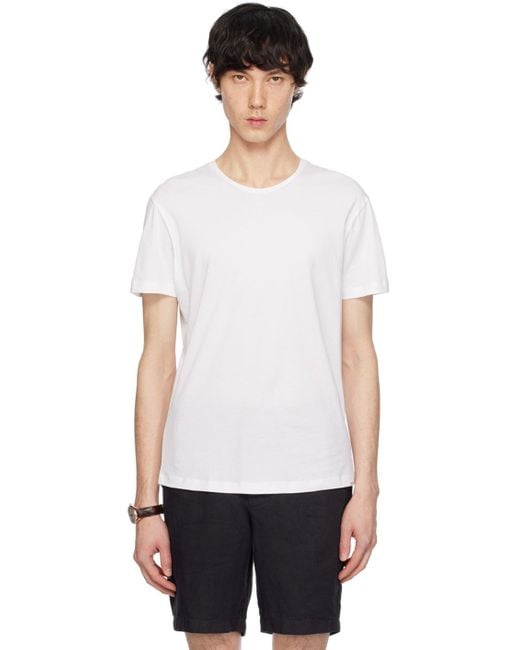 Orlebar Brown White Ob-t T-shirt for men