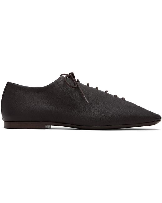 Lemaire Black Souris Flat Classic Derbys