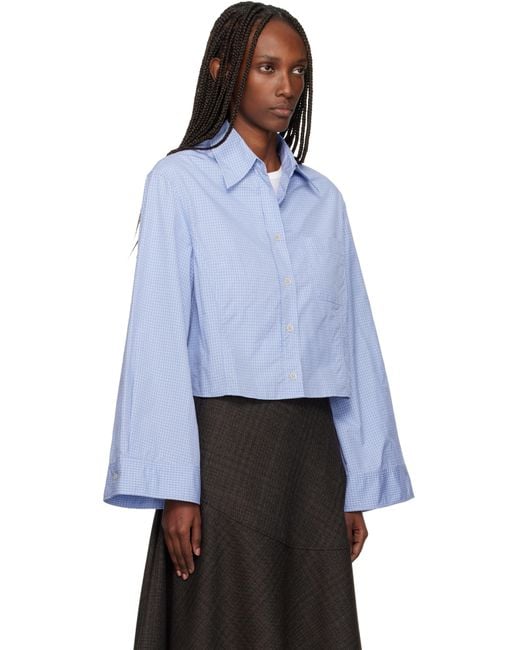 Our Legacy Blue Balloon Shirt