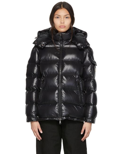 Moncler Maire Down Jacket in Black | Lyst Canada