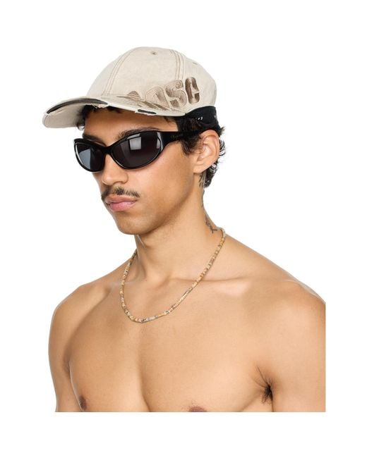 Martine Rose Natural Ssense Exclusive Roll Back Cap for men