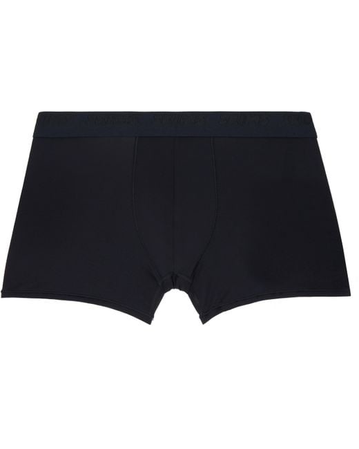 Skims Black Three-Pack Stretch 3 Boxer Briefs for men