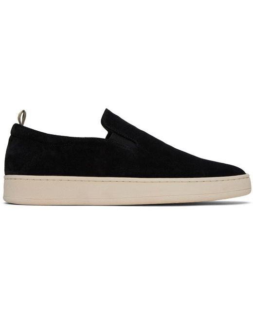 Officine Creative Black Once 001 Sneakers for men