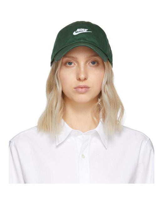 Nike Cotton Green Heritage 86 Cap | Lyst Australia