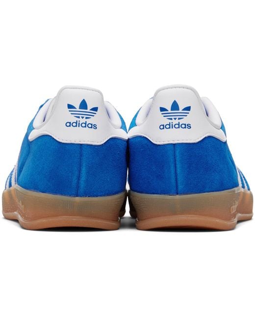 Adidas Originals Blue Gazelle Indoor Sneakers for men