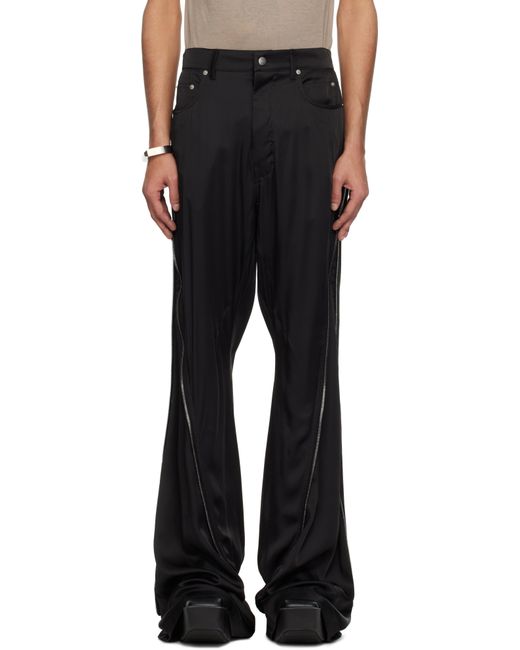 Rick Owens Black Hollywood Bolan Banana Trousers for men