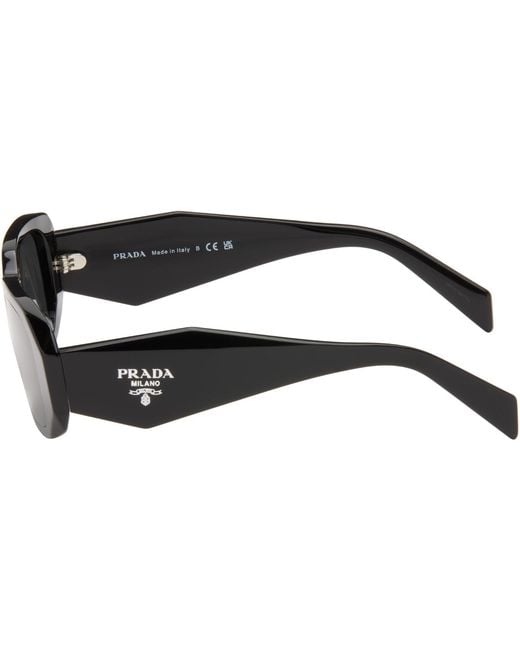Prada Gray 'Prada Symbole' Sunglasses for men