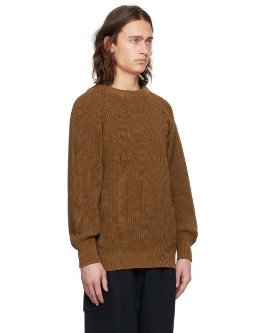 Howlin' By Morrison Brown Easy Knit Sweater for men