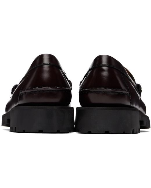 Sebago Black Dan Lug Loafers for men