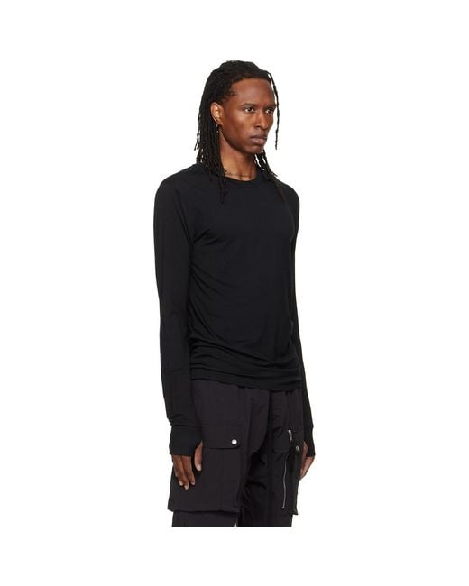 Thom Krom Black Ts 970 T-Shirt for men