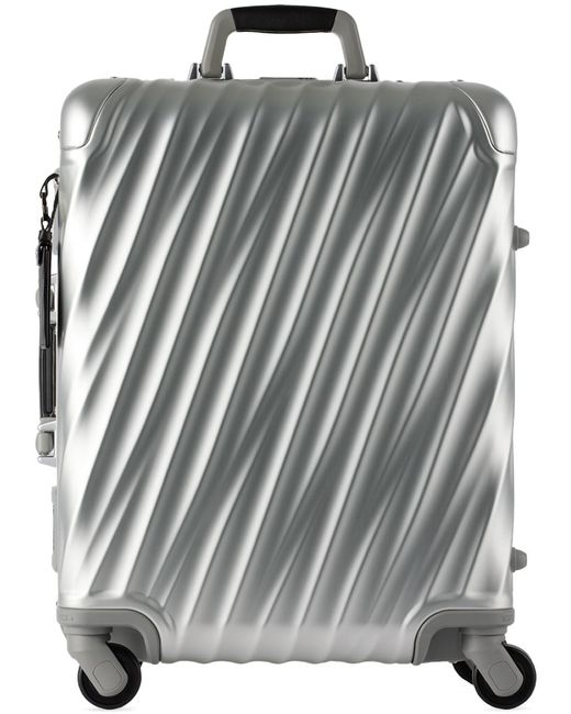 Tumi Black 19 Degree Aluminium Continental Carry-On Suitcase for men