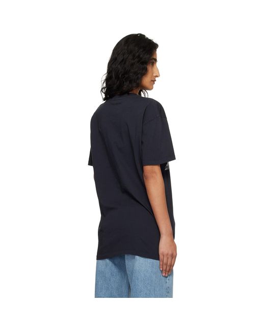 Anine Bing Black California Walker T-Shirt