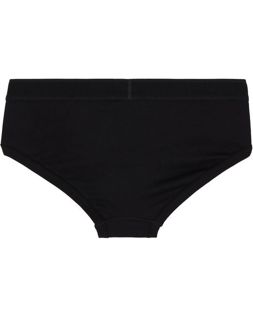 Tom Ford Black Two-Pack Cotton Briefs for men