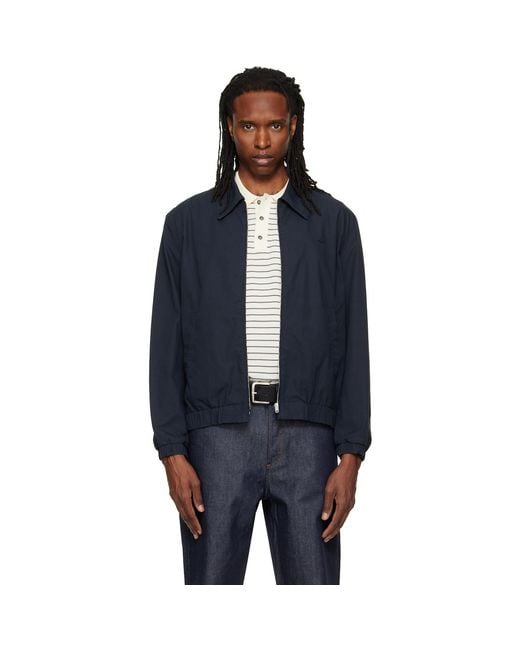 A.P.C. Blue William Jacket for men