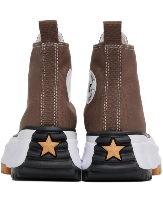 Converse Brown Run Star Hike Sneakers