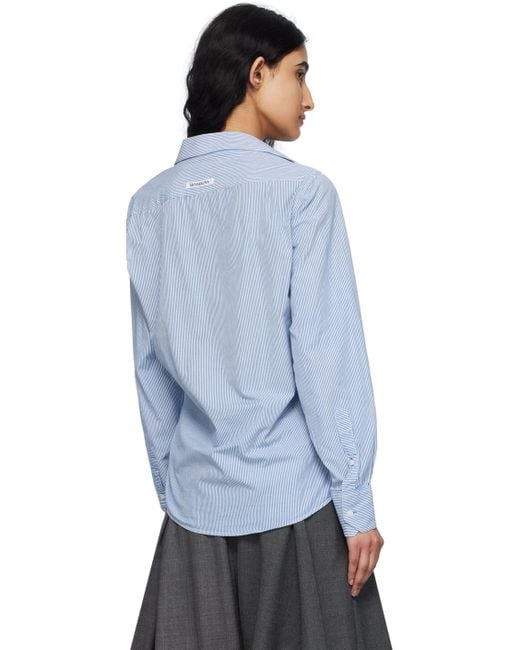 HODAKOVA Asymmetric Shirt in Blue | Lyst