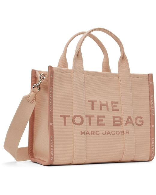 Moyen cabas 'the tote bag' à logo et texte en tissu jacquard Marc Jacobs en coloris Multicolor
