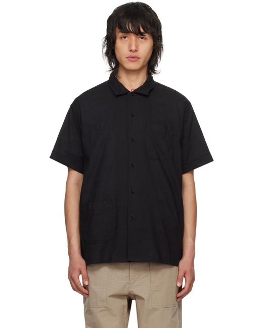 Engineered Garments Black Patch Pocket Shirt for men