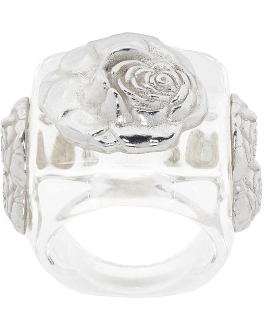 La Manso White Roséton Ring
