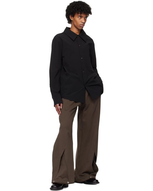 メンズ NULLUS ブラック ボンディング アーム シャツ ブラック | Lyst