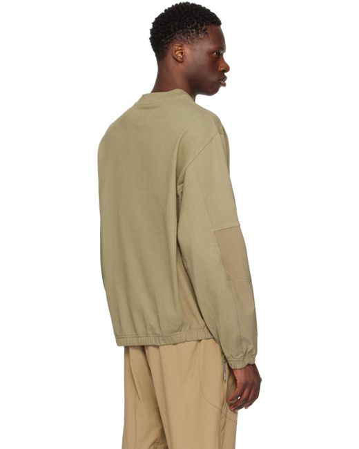 Roa Multicolor Paneled Sweatshirt for men