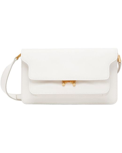 Marni Black White East West Trunk Bag