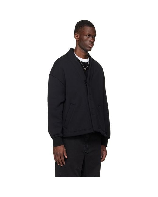 Mordecai Blue Kimono Fleece Jacket for men