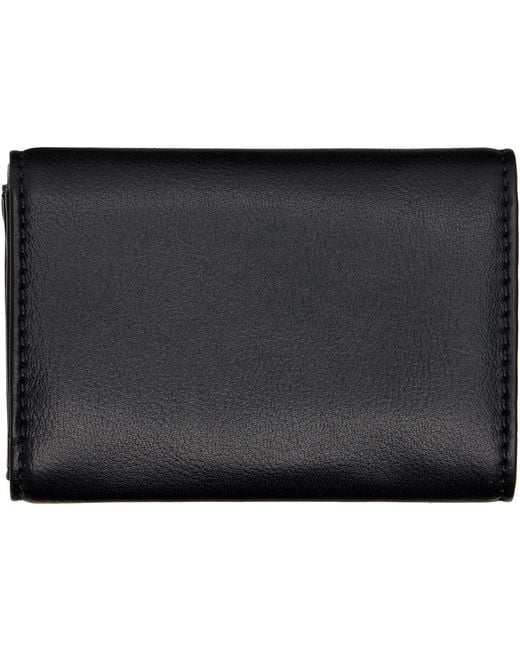 Vivienne Westwood Black Envelope Billfold Wallet for men