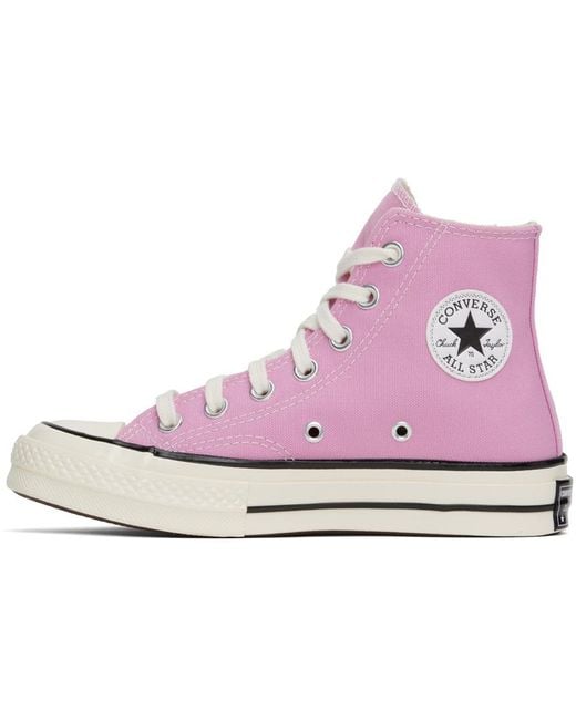 Converse Black Pink Chuck 70 Seasonal Color Sneakers for men