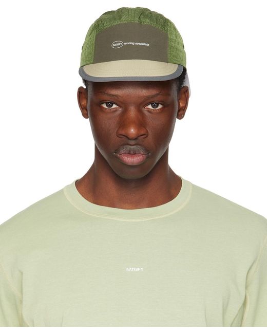 Satisfy Green Rippy Trail Cap for men