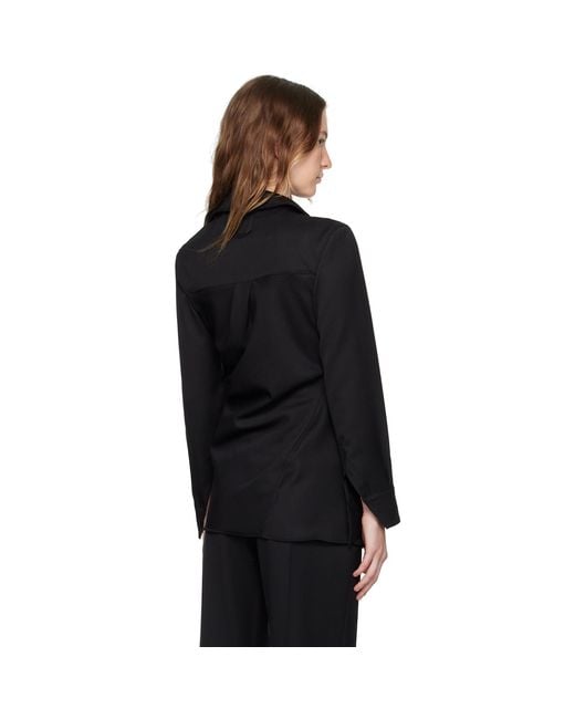 Jacquemus Black La Casa 'la Chemise Pablo' Shirt