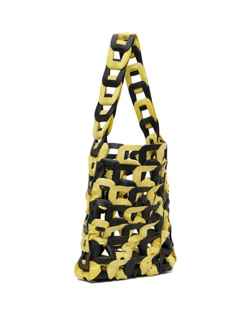 SC103 Black Links Medium Tote for men