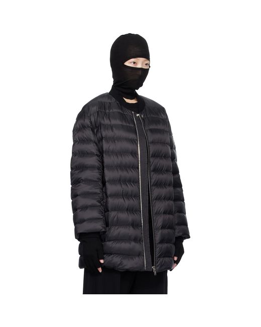 Rick Owens Black Moncler + Flight Down Jacket
