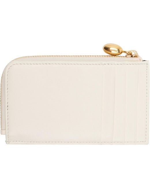 Jil Sander Natural Goji Envelope Card Holder