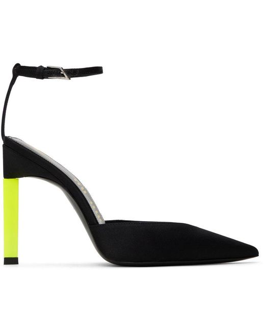the attico black heels