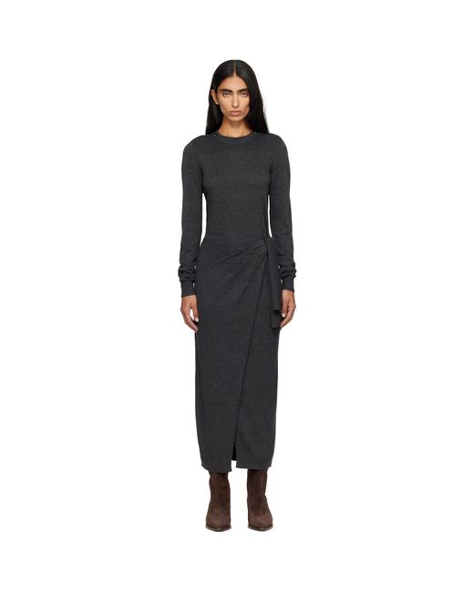 Isabel Marant Black Jozira Maxi Dress