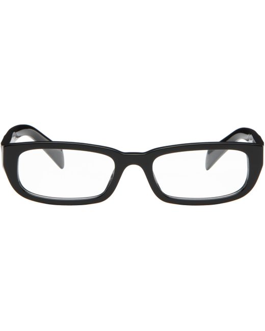 Prada Black Rectangle Glasses