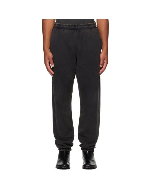 Entire studios Black Heavy Sweatpants for men